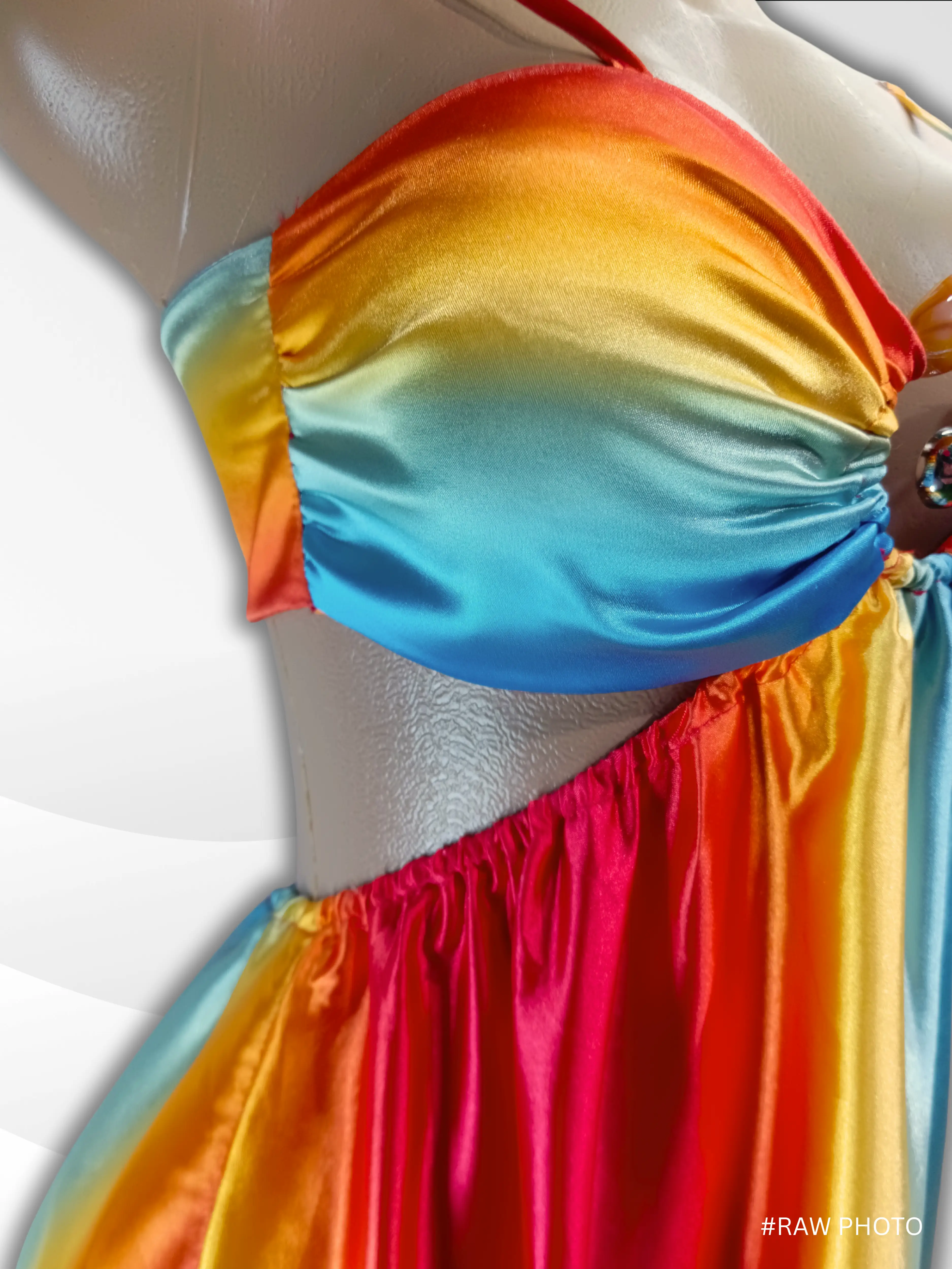 Radiant Summer Maxi Dress - silk dresses available at theGirlyZone Kampala